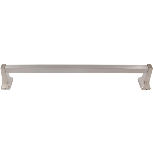 Stone Harbor Hardware Lakewood Towel Bar, 18 Inches, Satin Nickel