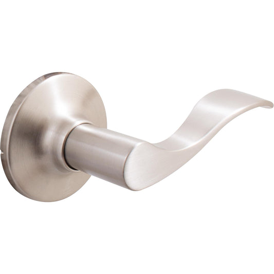 Stone Harbor Hardware Beaverton Door Lever, Passage (Hall/Closet) Latch, Satin Nickel
