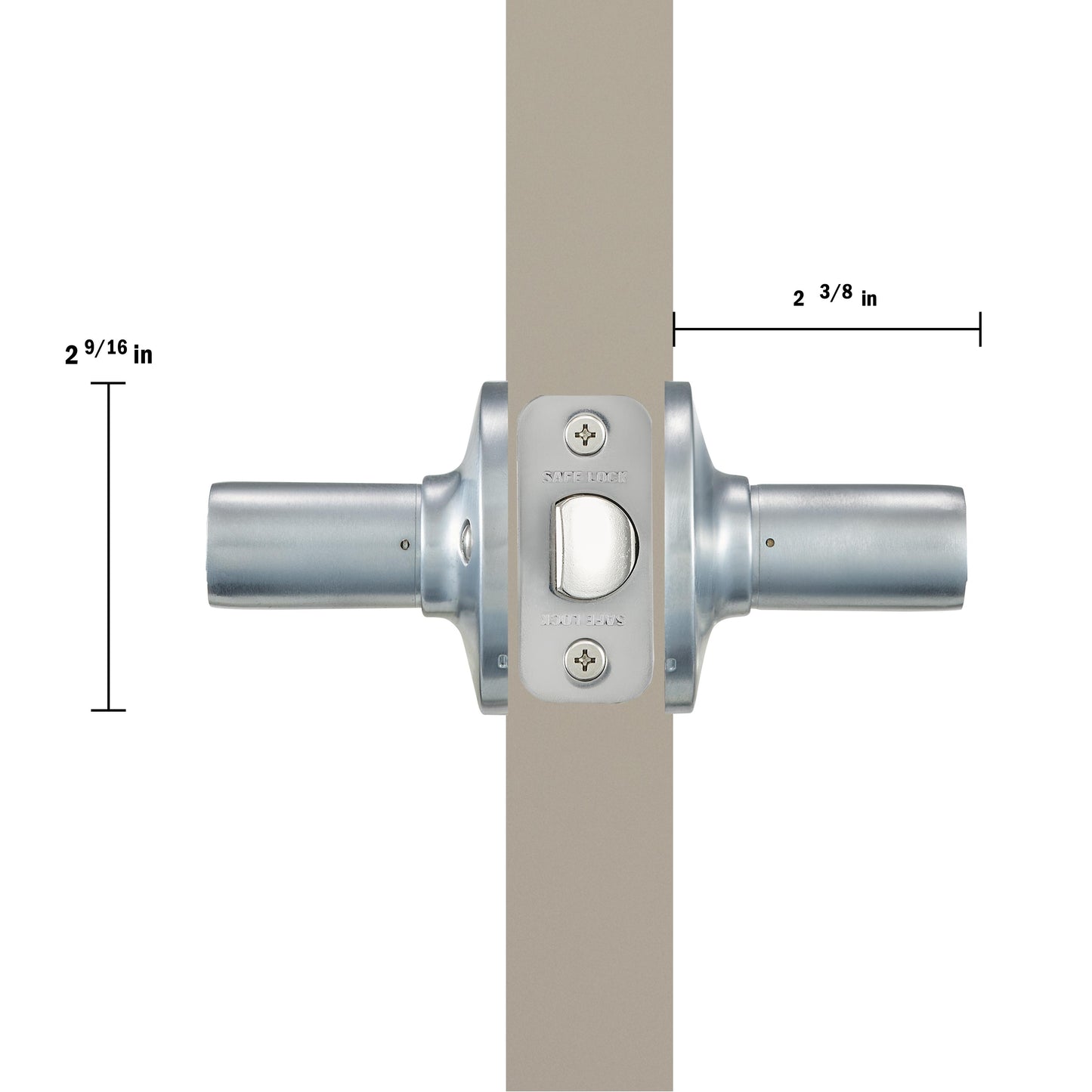 SL1002WI 26D RCAL RCS Winston Passage UL - Satin Chrome