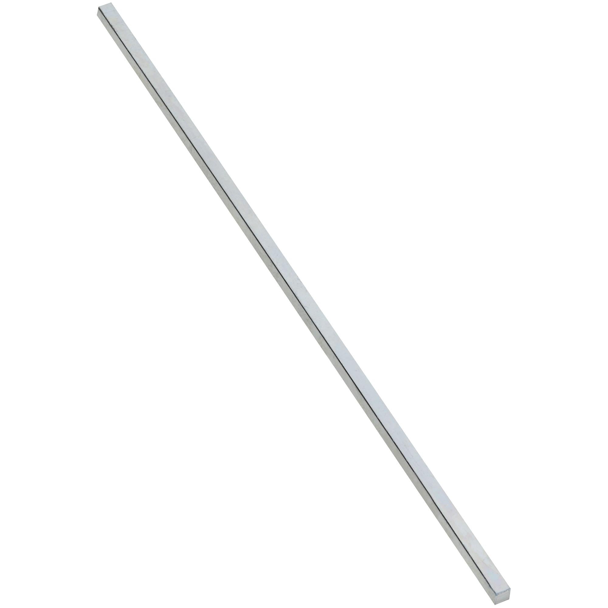 4030BC 1/4" x 12" Key Stock - Zinc Plated