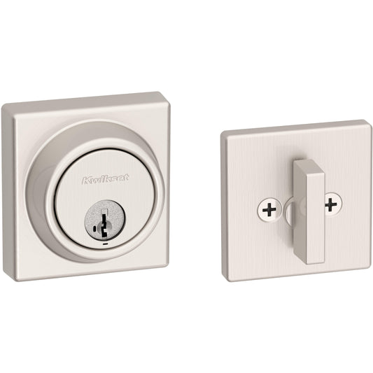 817 SQT 15 UL SMT RCAL RCS KD Key Control Deadbolt - Satin Nickel