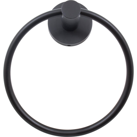 Zurich Towel Ring - Matte Black