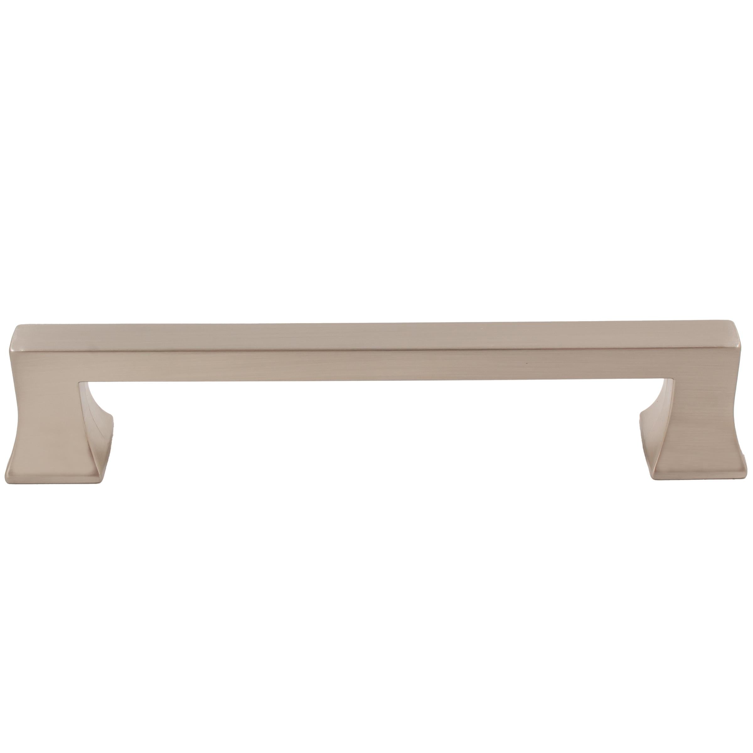 Stone Harbor Hardware Livingstone Cabinet Pull, 128 Millimeters, Satin Nickel