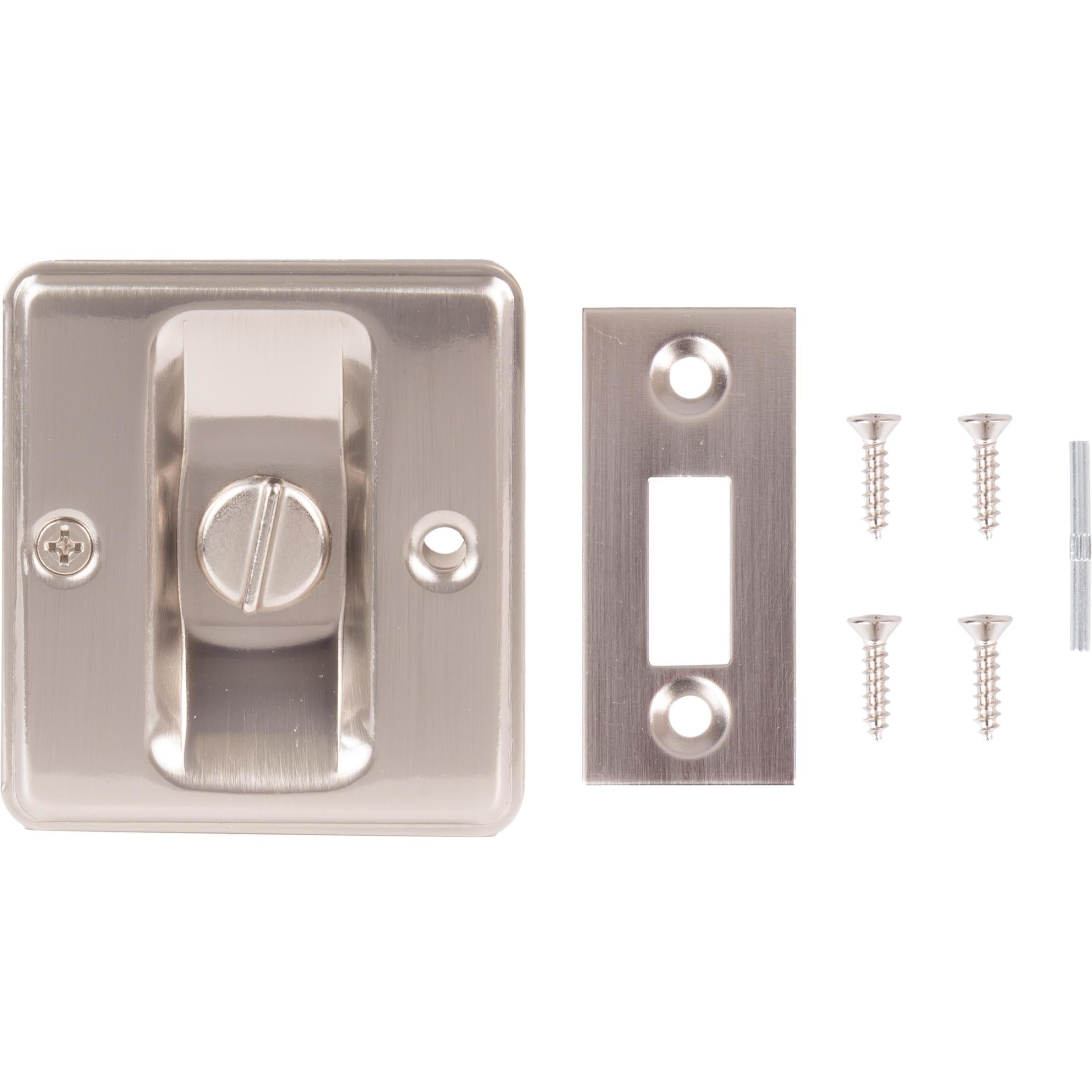 Square Pocket Door Lock Privacy
