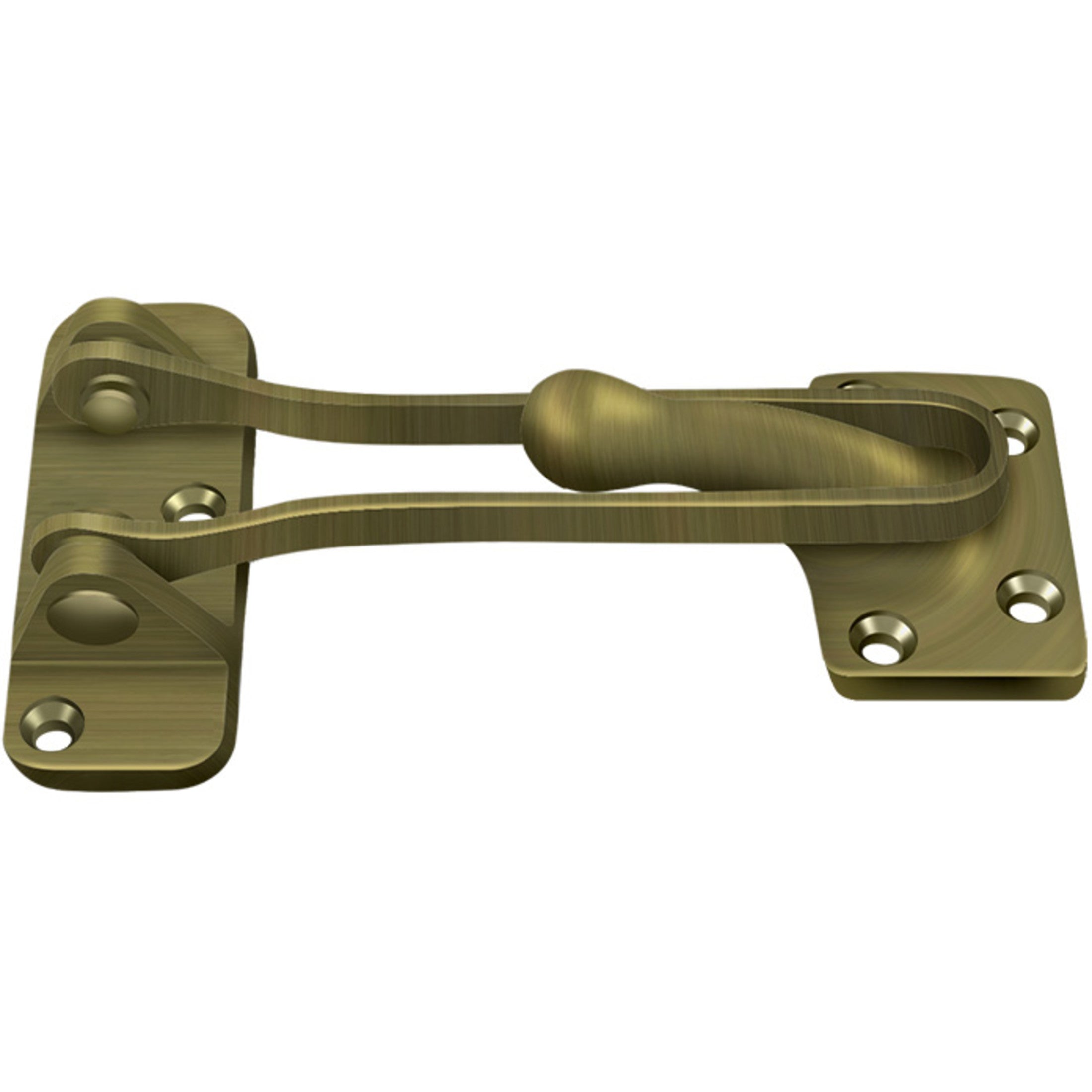 Deltana DG425U5 Solid Brass 4-Inch Door Guard