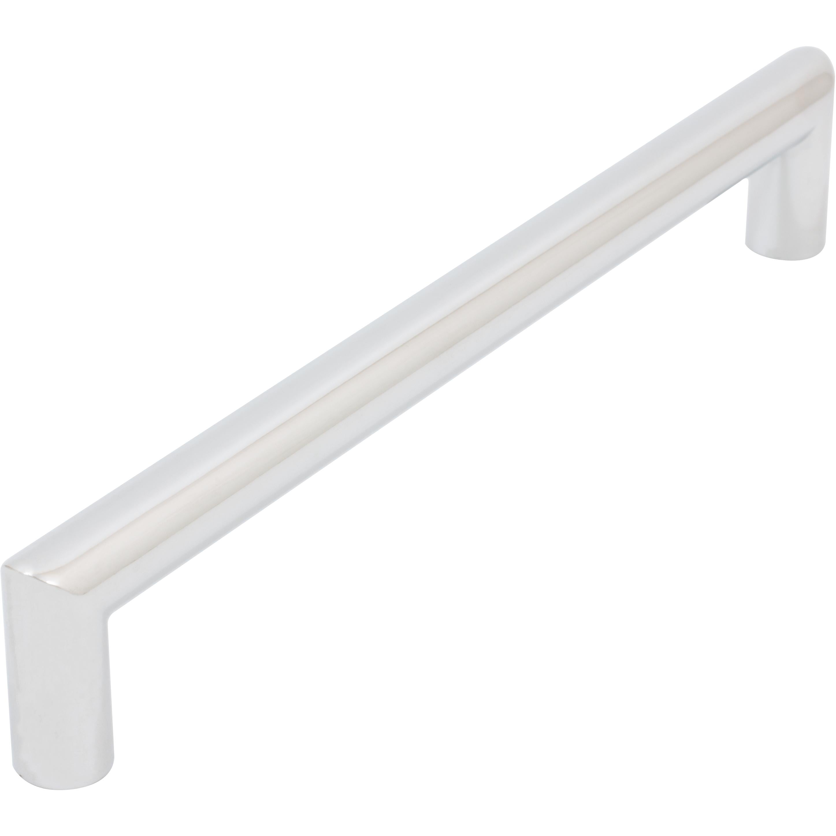 Stone Harbor Hardware Contemporary Round Cabinet Pull, 160 Millimeters, Zinc Base Material, Polished Chrome