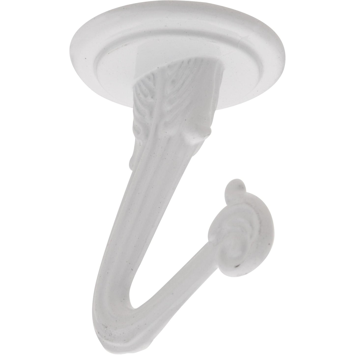 V154 1-1/2" Swag Hook 2/pk - White
