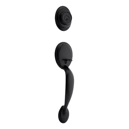 687DA LIP 514 SMT RCAL RCS/5303 Dakota Handleset for 604 or 966 UNIV Trims - Matte Black