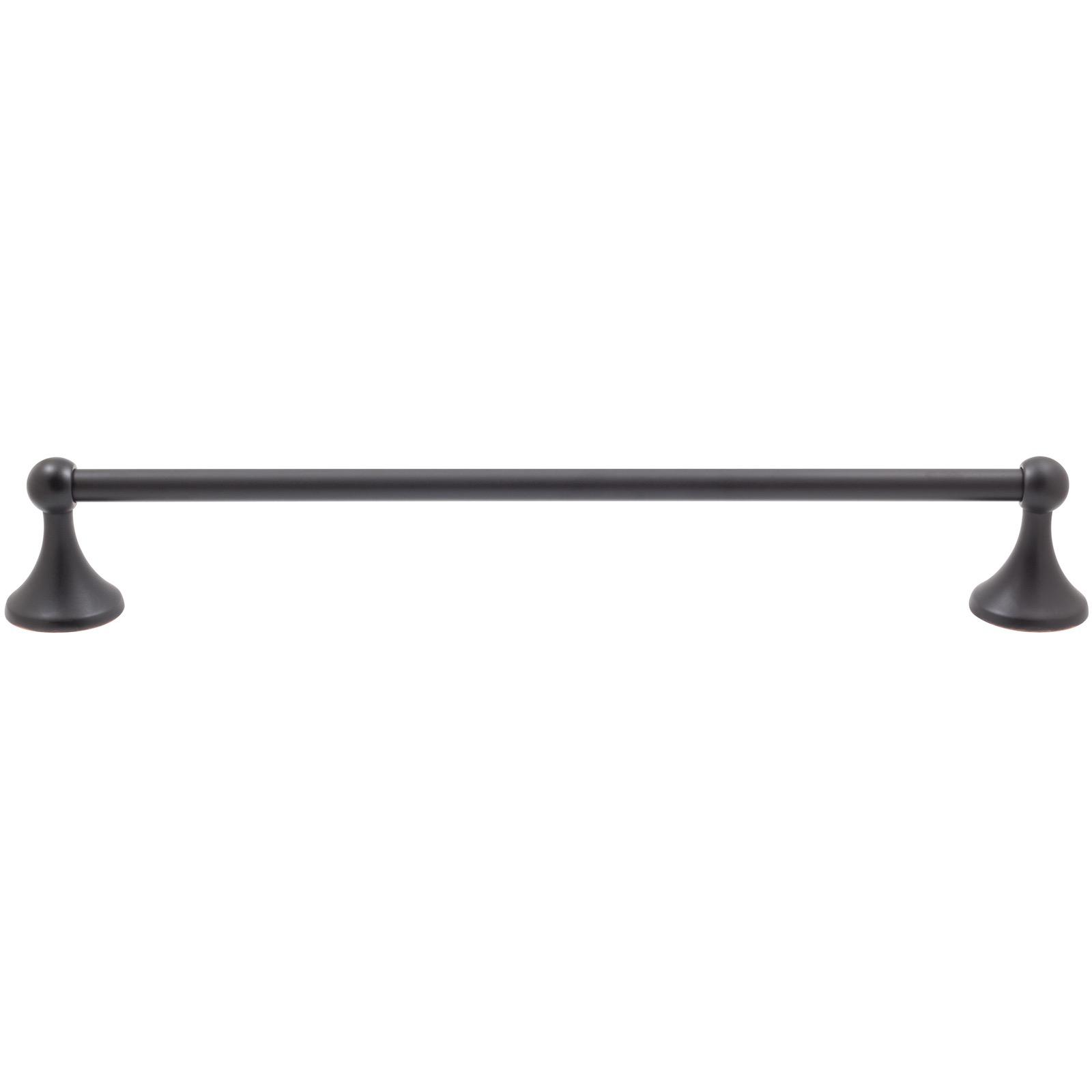 Stone Harbor Hardware Coastal Towel Bar, 18 Inches, Vintage Bronze