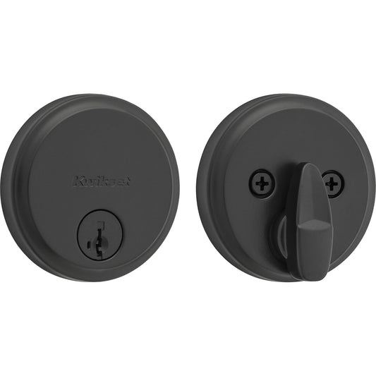 258 514 SMT CP K4 Hometown 1-Cyl Deadbolt - Matte Black