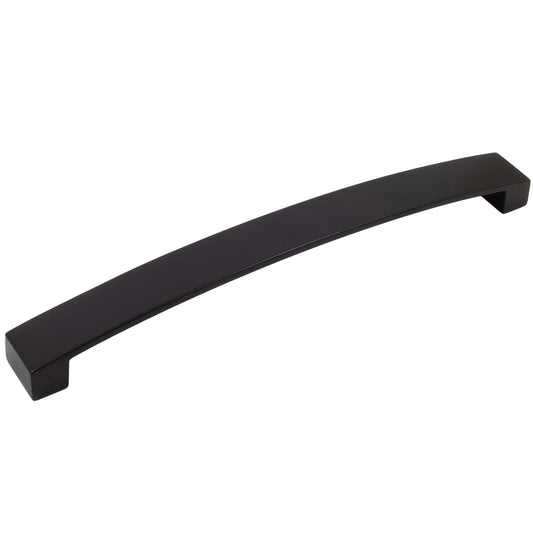 Stone Harbor Hardware Zephyr Cabinet Pull, 192 Millimeters, Matte Black