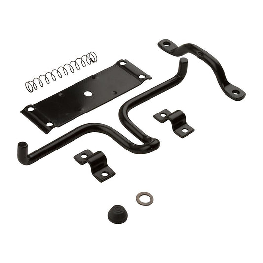 National Hardware - V1136 Stall/Gate Latch - Black