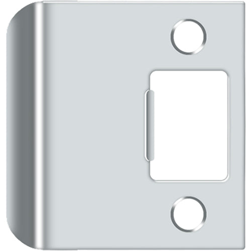 SPE225U26  2-1/4" x 1-3/4" (2-1/4" OAL) SC Extended Lip Strike - Polished Chrome