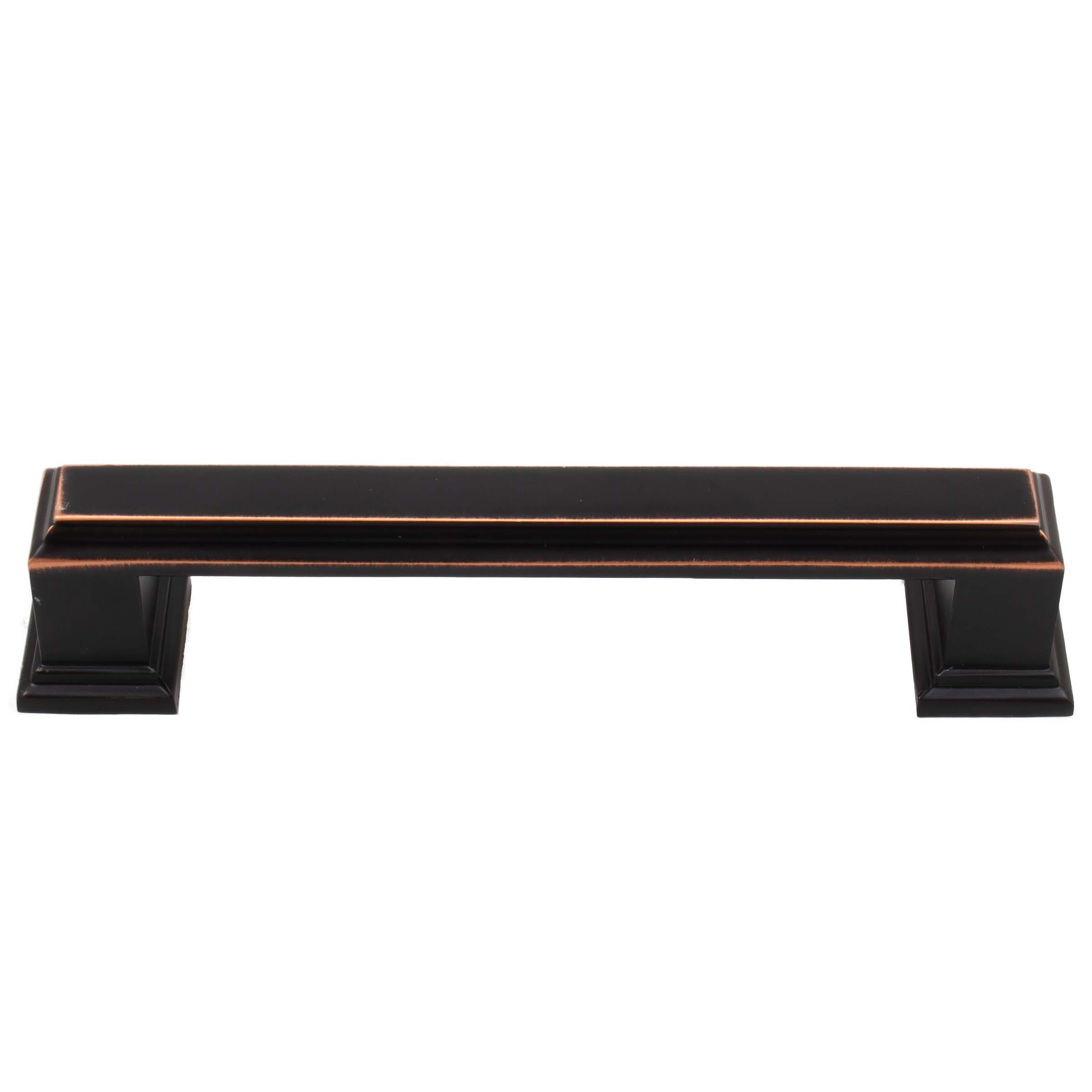 Stone Harbor Hardware Metropolis Cabinet Pull, 96 Millimeters, Vintage Bronze