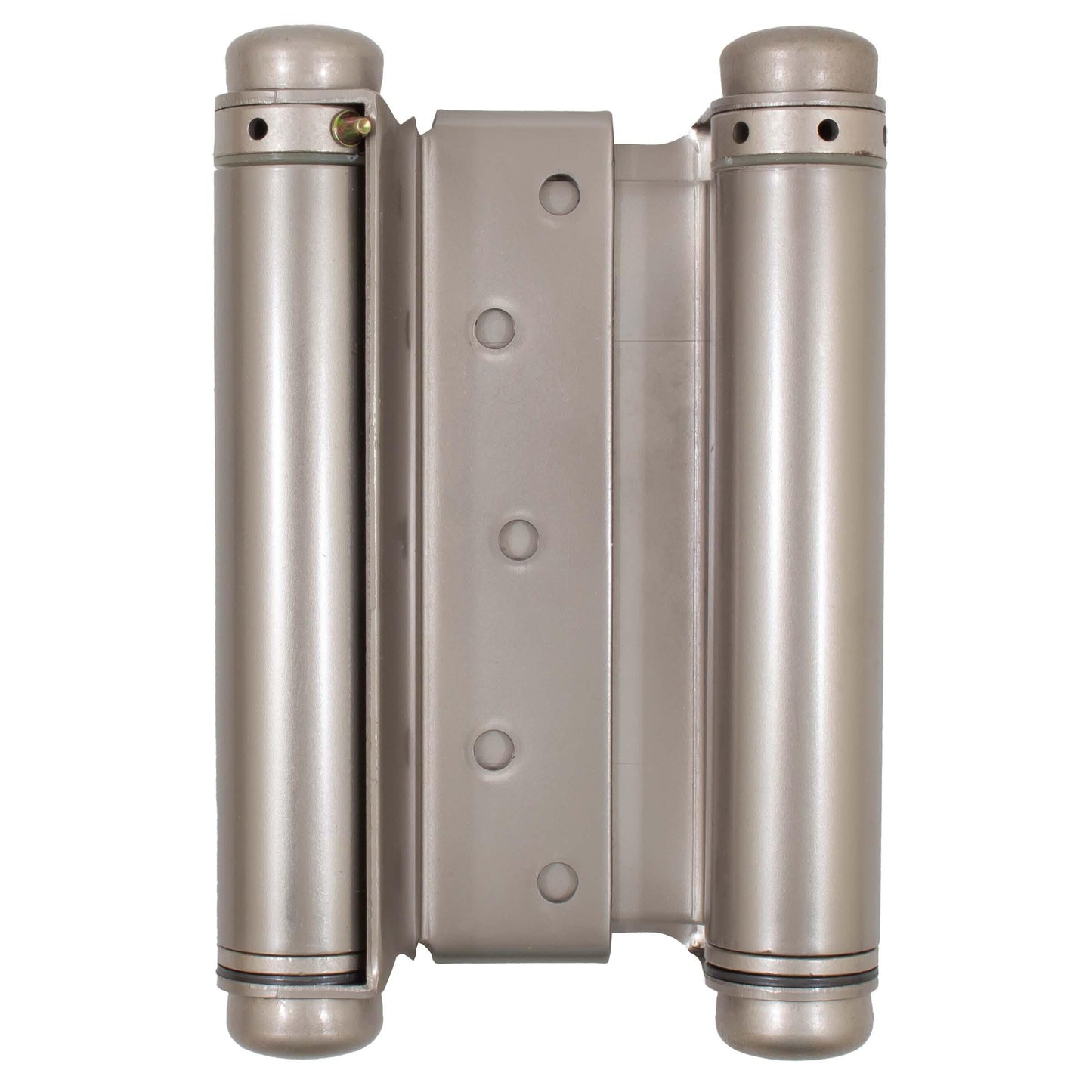 Stone Harbor Hardware Heavy-Duty Double Acting Spring Hinge, 6 Inches, Fits Doors 1-1/4" to 1-3/4" Thick, 1-Pack, Satin Nickel