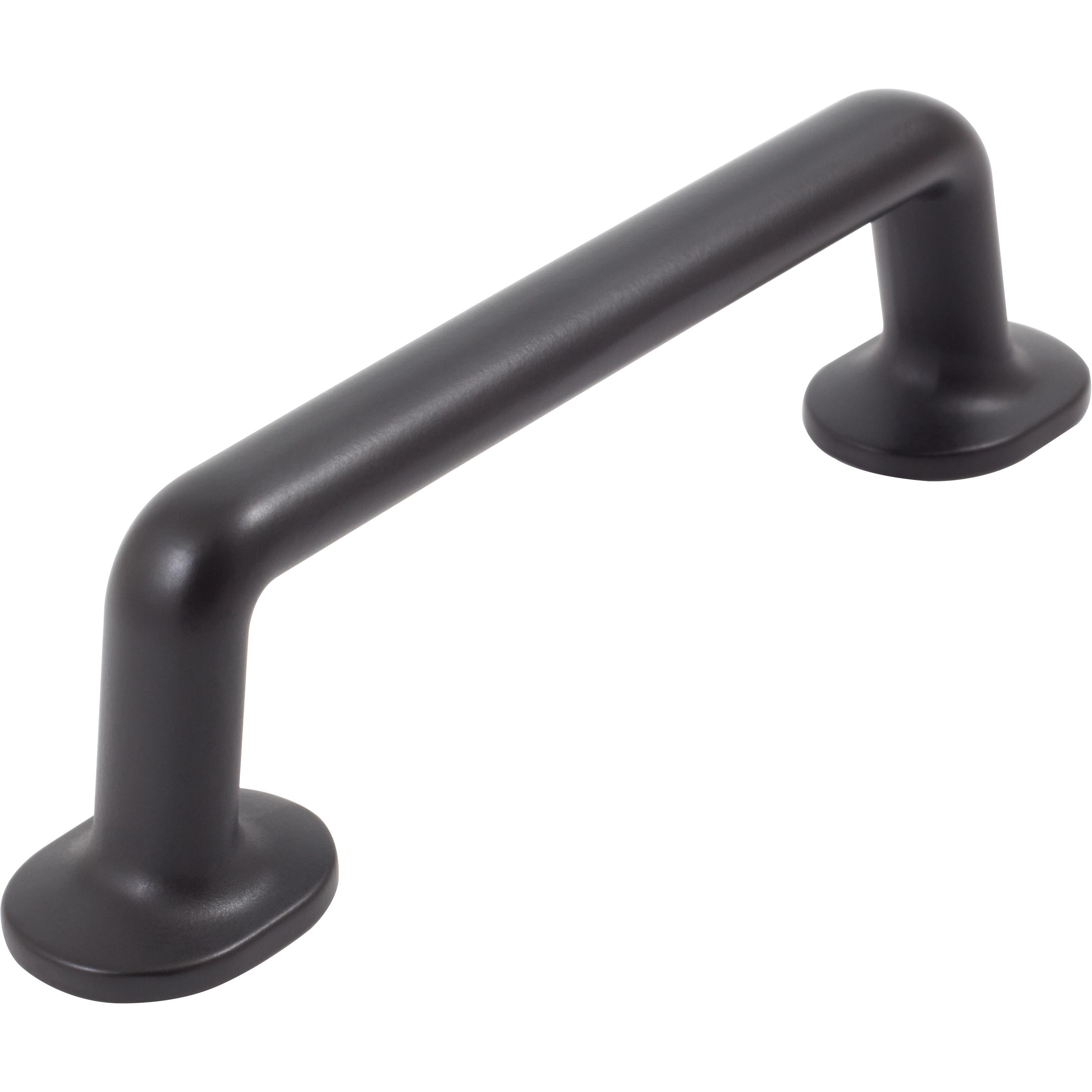 Stone Harbor Hardware Telluride Cabinet Pull, 4 Inches, Matte Black