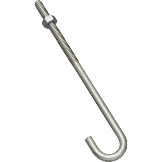 2195BC 5/16" x 7" J-Bolt - Zinc Plated