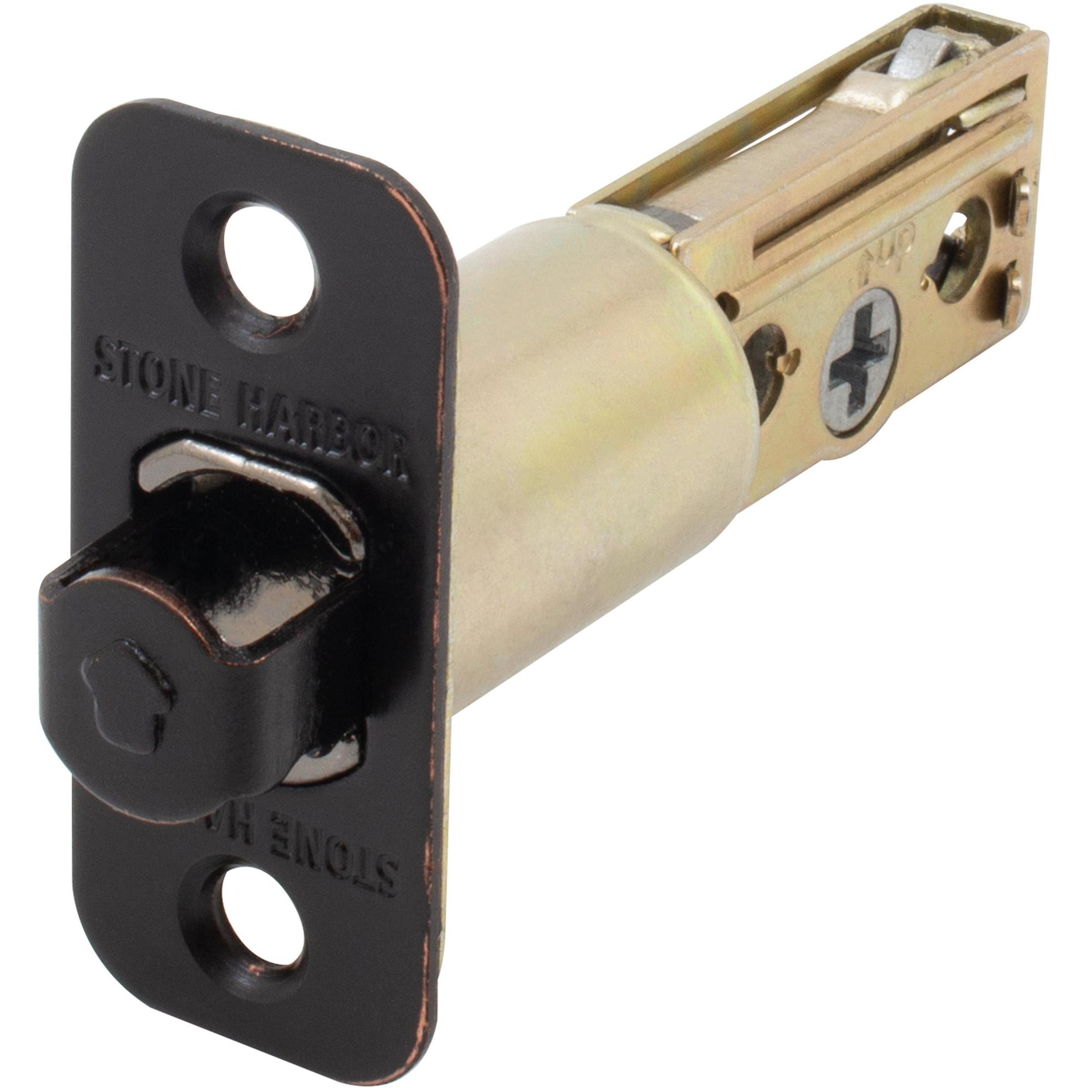 Latch for Round Pocket Door Locks, Privacy (Bed/Bath), 2-3/8 Inches