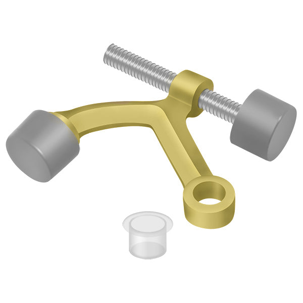 Hinge Pin Stop - Brushed Brass