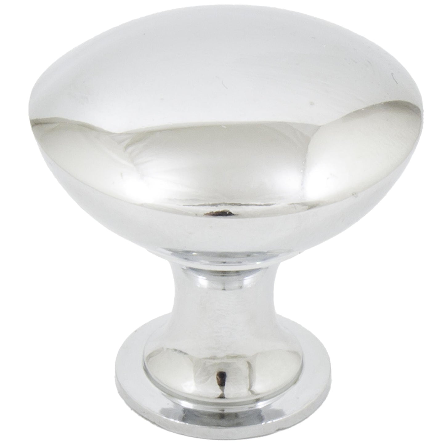 Stone Harbor Hardware Classic Cabinet Knob, 1-1/8 Inches, Polished Chrome