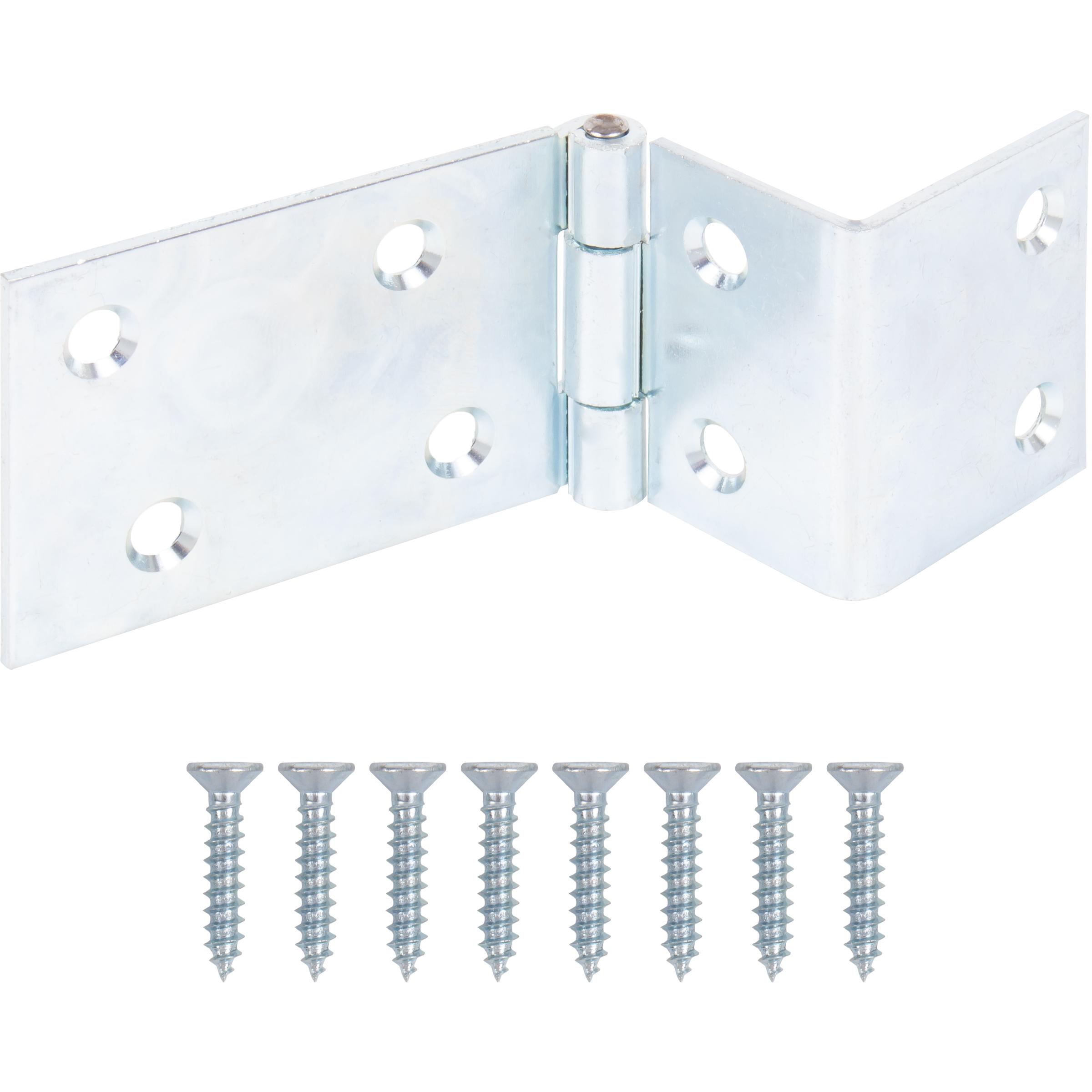 Stone Harbor Hardware Chest Hinge, 1-1/2" x 3/4", 2-Pack, Zinc Plated