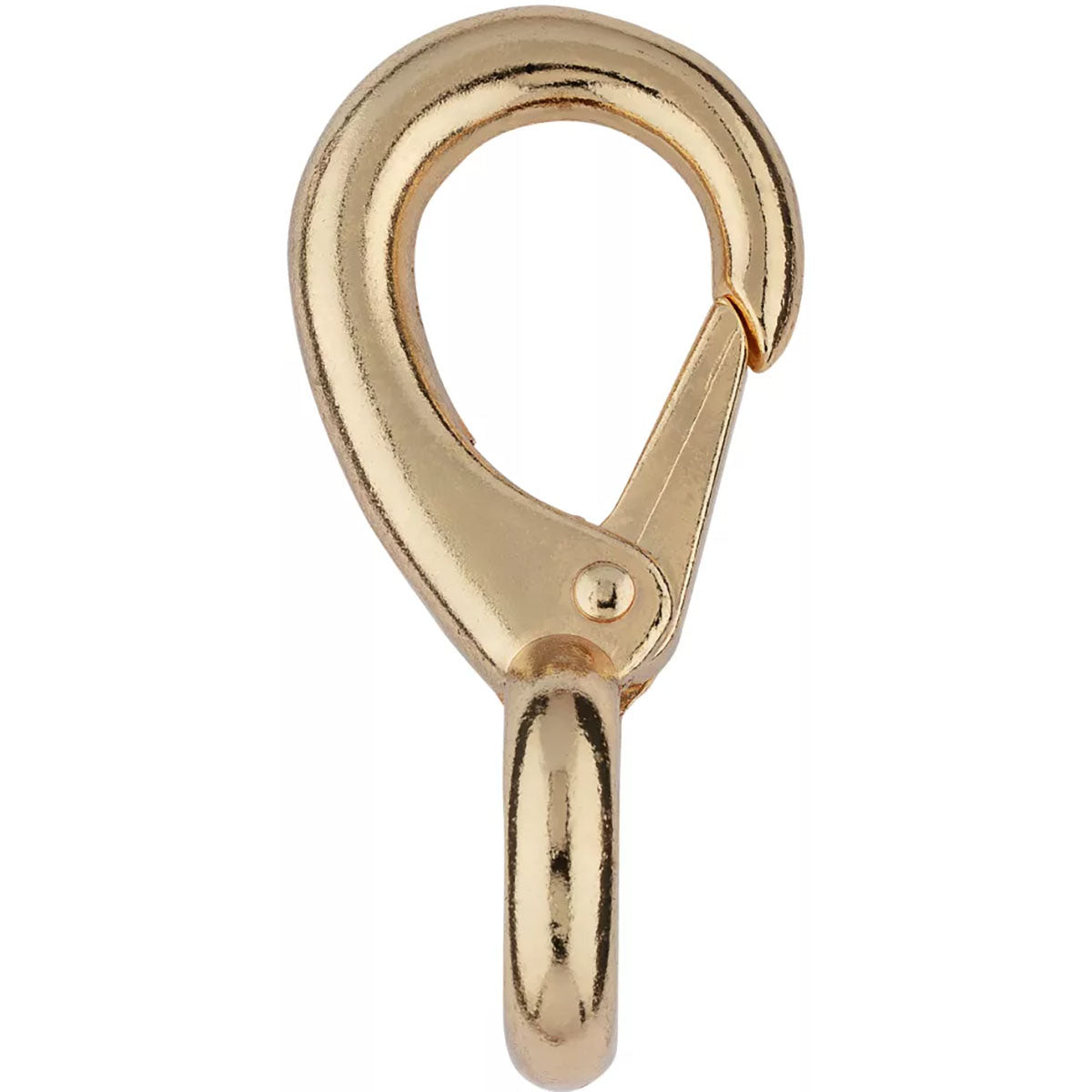 3191BC 3/4" x 3-5/8" Boat Snap Round Swivel - Solid Bronze