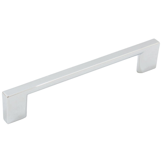 Stone Harbor Hardware Jetstream Cabinet Pull, 128 Millimeters, Polished Chrome