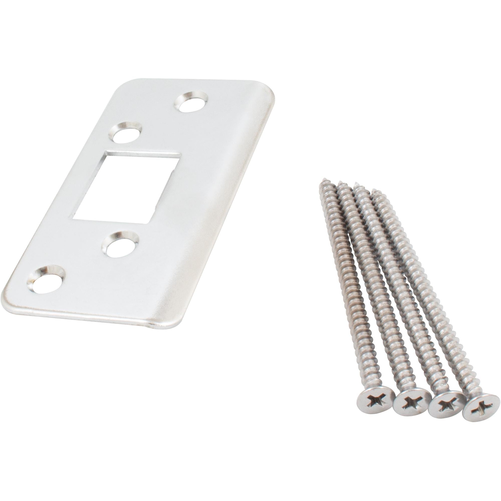 Jamb Saver Strike Plate, 1-7/8" x 3-5/8", 2-1/4" Center-to-Center