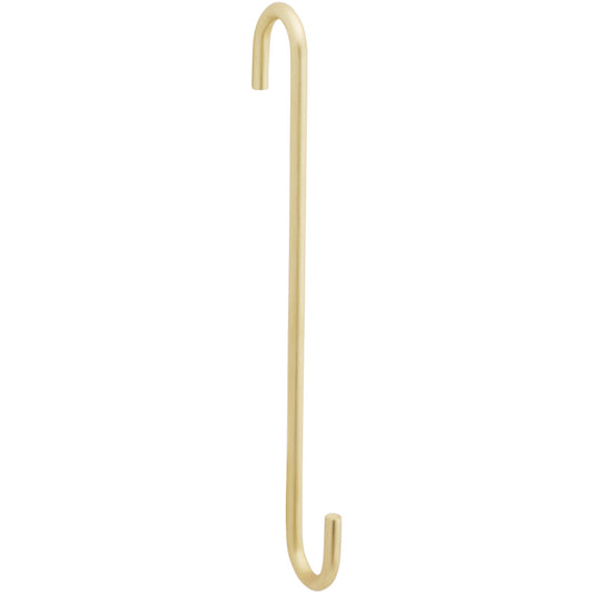 V2649 Large Modern S Hook - Brushed Gold