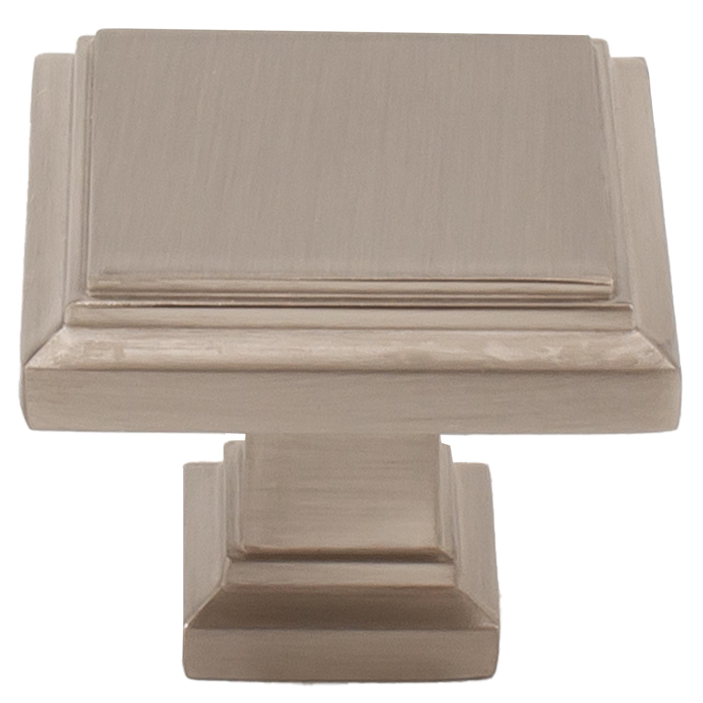 Stone Harbor Hardware Metropolis Cabinet Knob, Satin Nickel