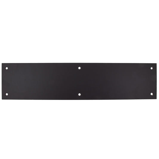 8200 BLK 3-1/2" X 15" Push Plate - Matte Black