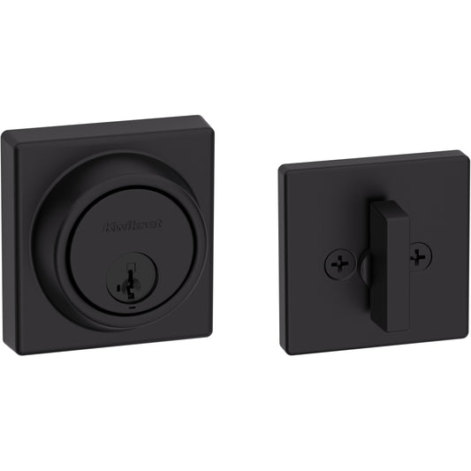 817 SQT 514 UL SMT RCAL RCS KC IN BOX  Key Control Deadbolt - Matte Black