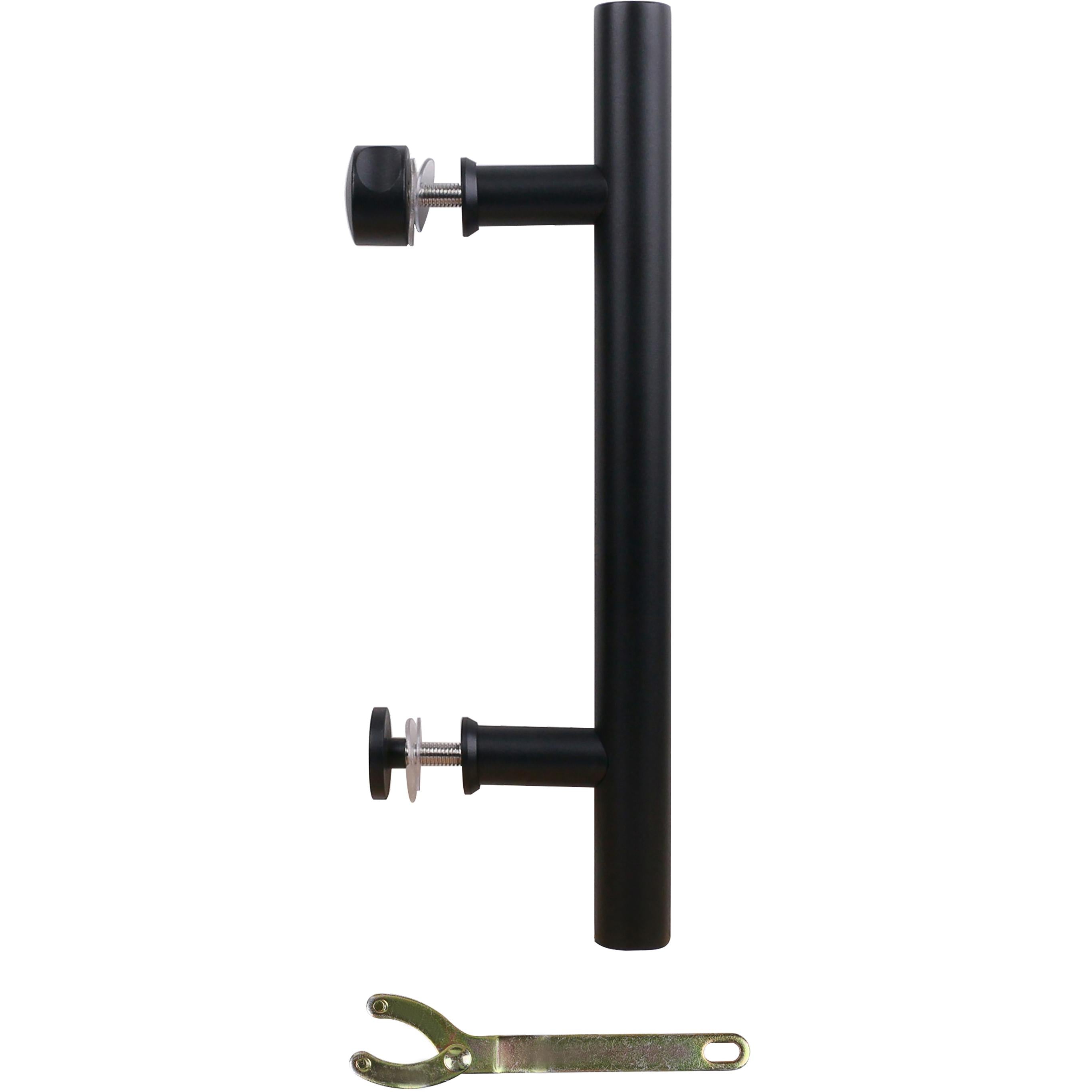 National Hardware - V1001 12" Madison Pull - Matte Black