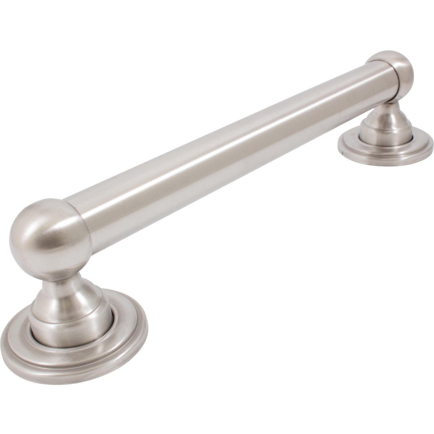 Stone Harbor Hardware Charlotte Decorative Grab Bar, 12 Inches, Satin Stainless Steel