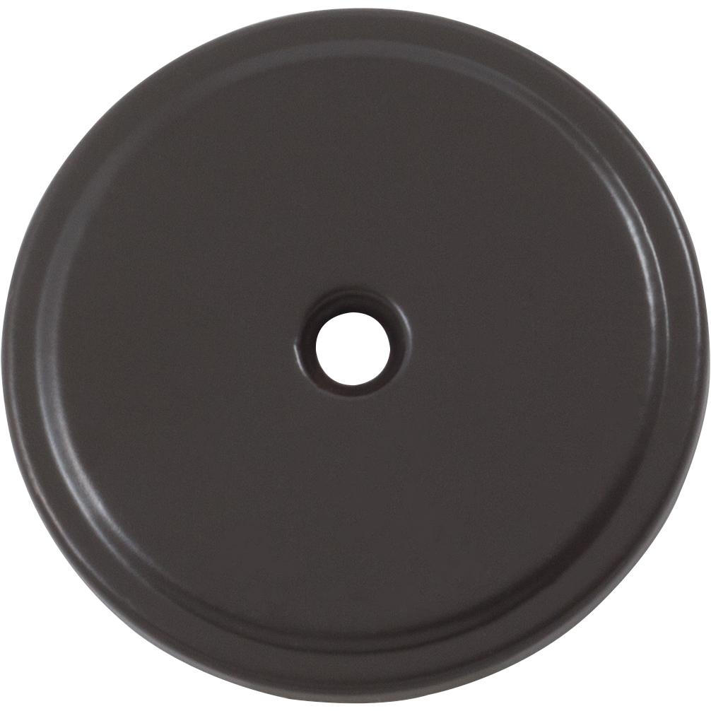 Stone Harbor Hardware Bi-Fold Closet Door Knob Backplate, 1-3/4 Inches, Oil-Rubbed Bronze