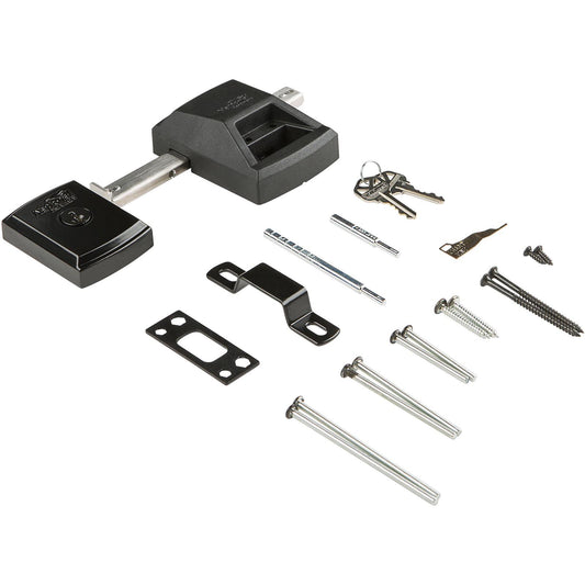 National Hardware - V1270 SmartKey Gate Lock - Black