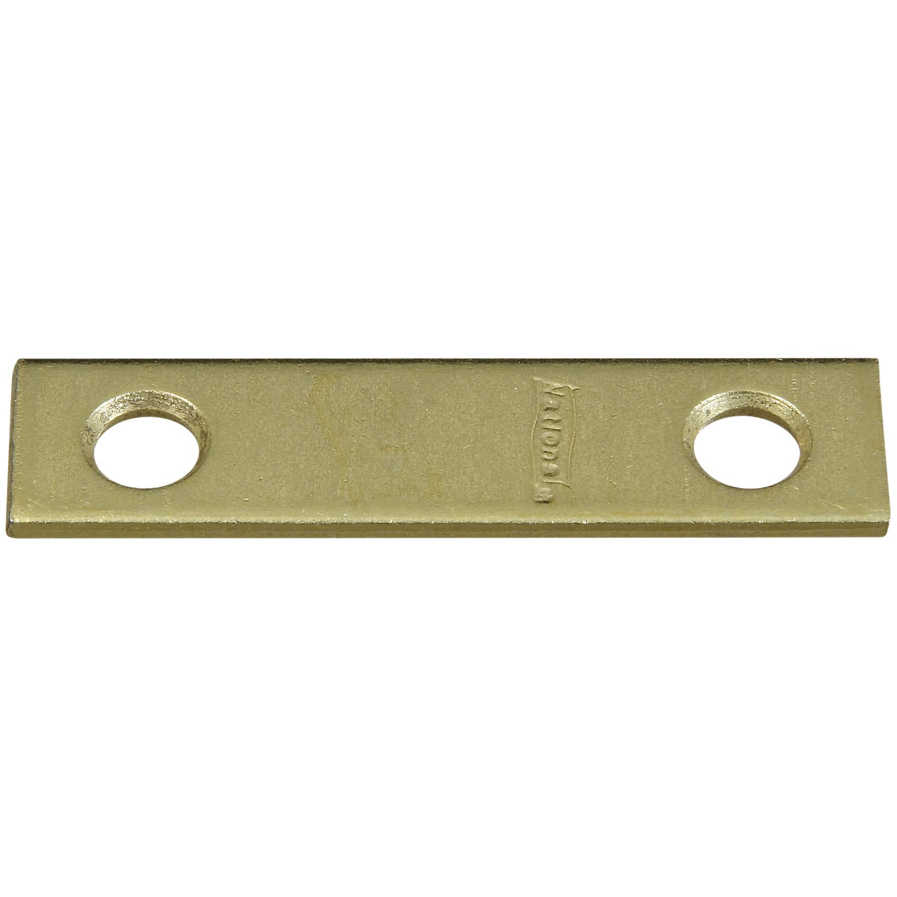 V118 2" x 1/2" Mending Brace 4/pk - Polished Brass
