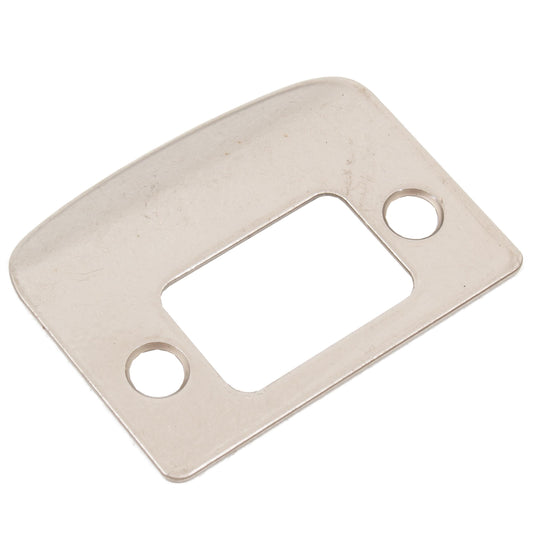 84638-008 2-1/4" SC Full Lip Deadbolt Strike - Satin Nickel