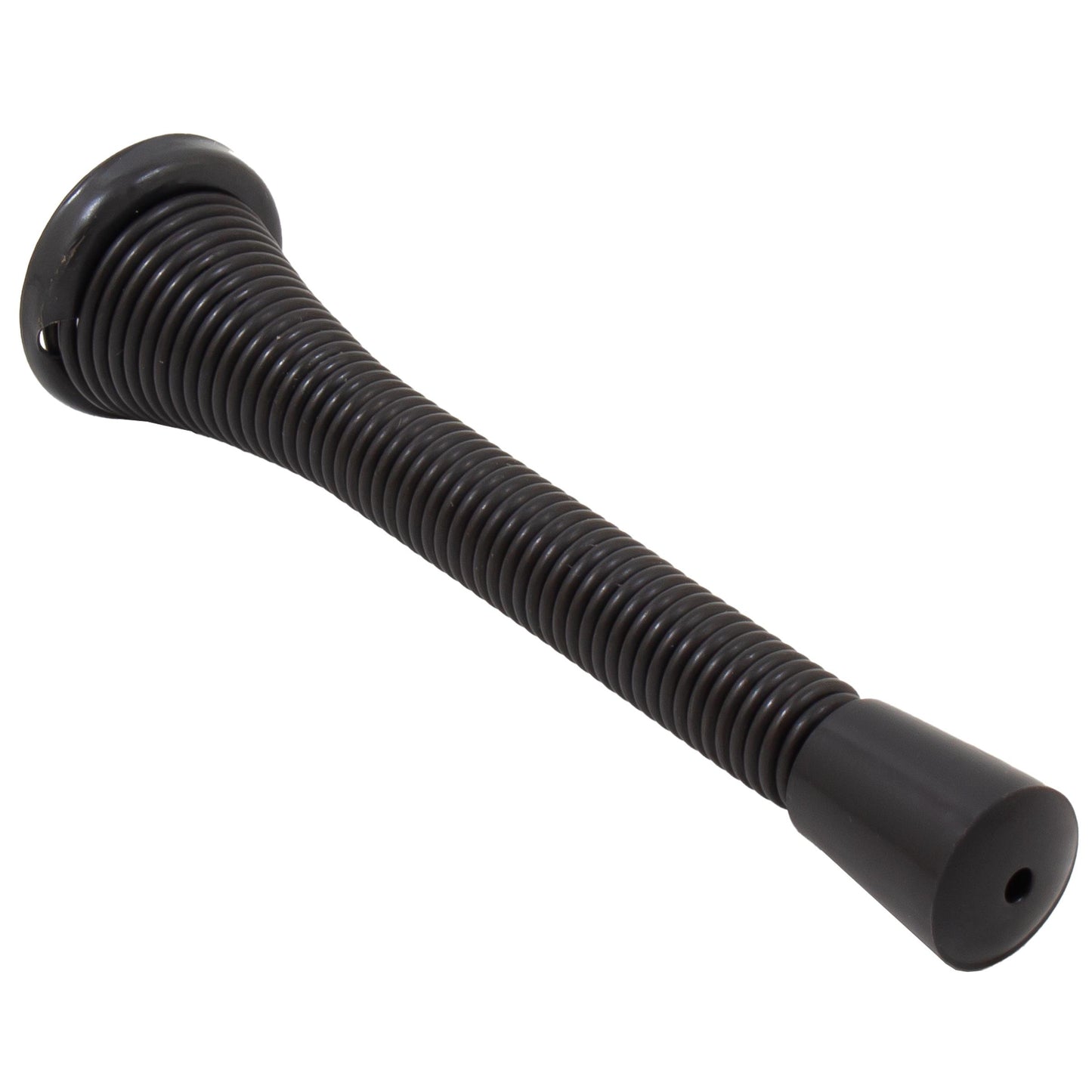 Stone Harbor Hardware Heavy-Duty Spring Door Stop, 4 Inches, 100-Pack, Matte Black