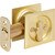 Contemporary Square Pocket Door Lock Entry