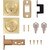Contemporary Square Pocket Door Lock Entry