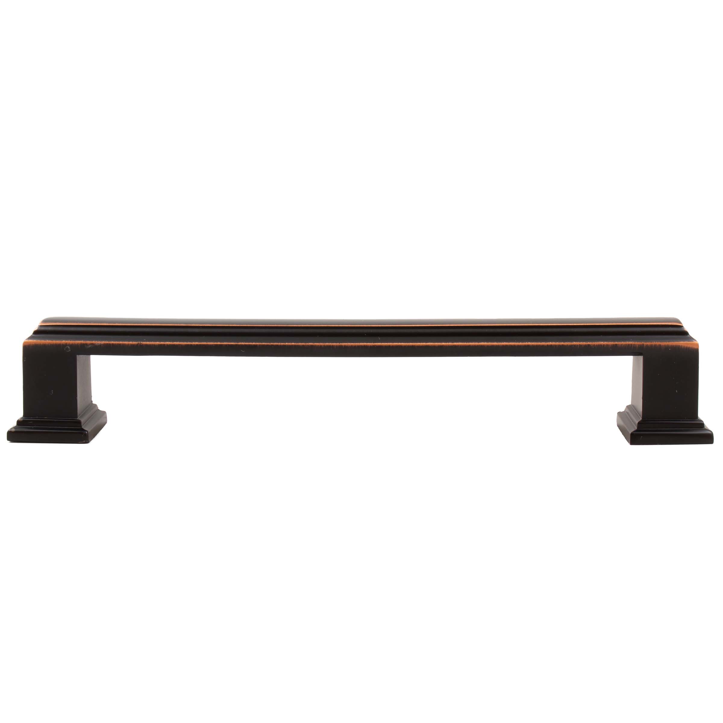 Stone Harbor Hardware Metropolis Cabinet Pull, 128 Millimeters, Vintage Bronze