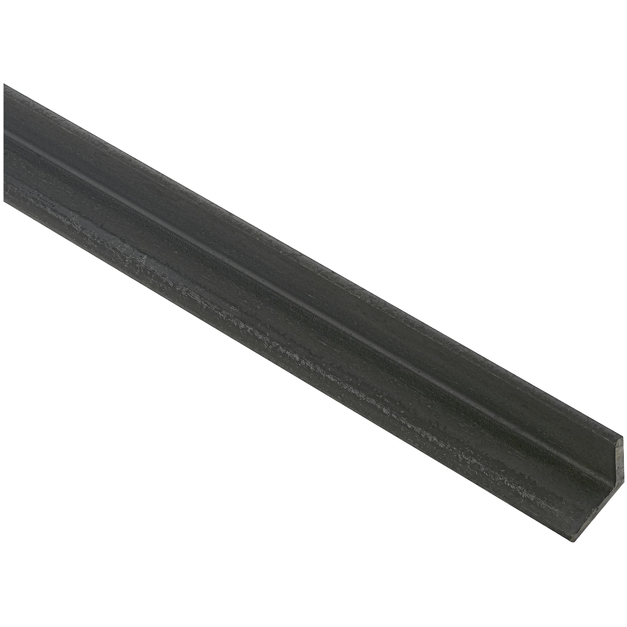 4061BC 1-1/2" x 48" Solid Angle 1/4" - Plain Steel