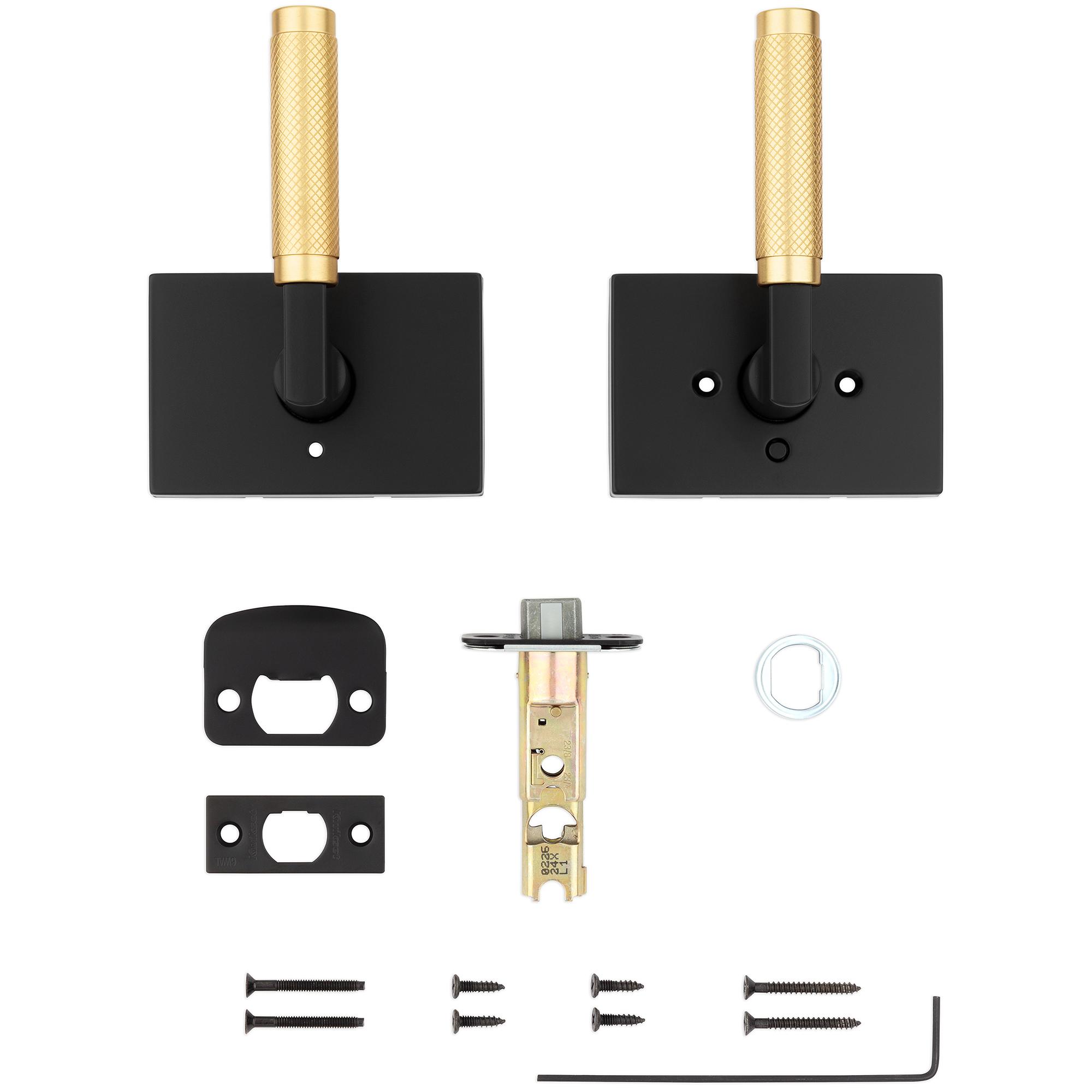 730PVL RCT 514/4 6AL RCS Prava Privacy - Matte Black with Satin Brass