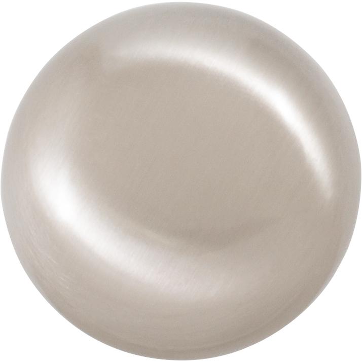 Stone Harbor Hardware Round Cabinet Knob, 1-1/4 Inches, Satin Nickel