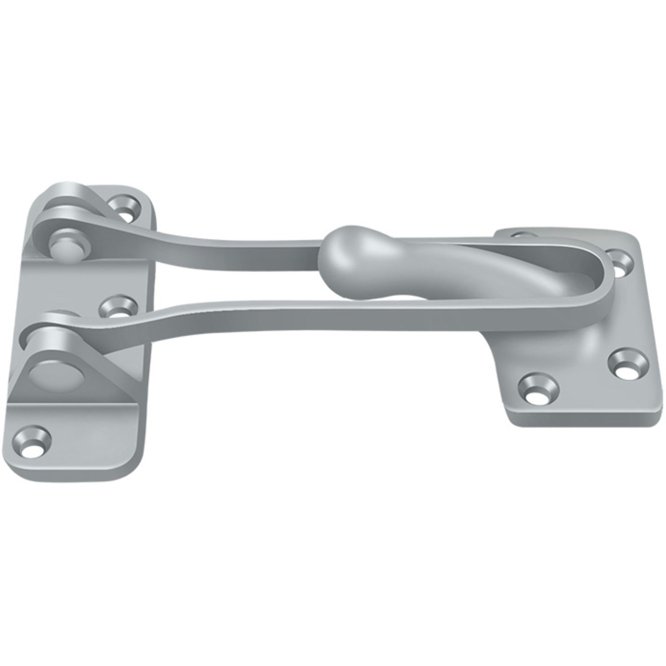 Deltana DG425U26D Solid Brass 4-Inch Door Guard