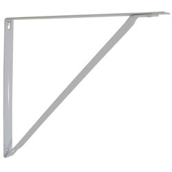 Stone Harbor Hardware Shelf Bracket, Powder Coated, 14-1/2 Inches, White