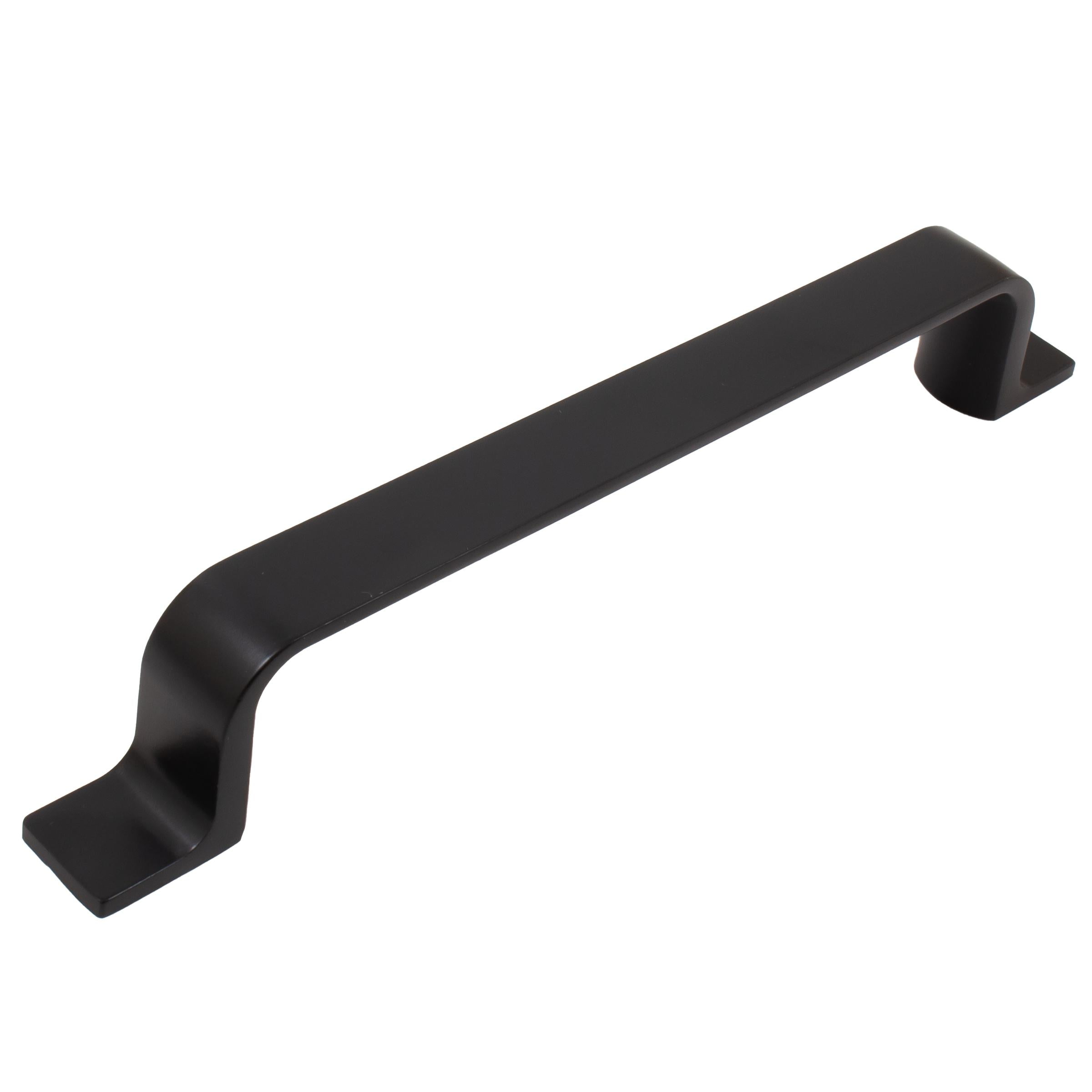 Stone Harbor Hardware Rubicon Cabinet Pull, 128 Millimeters, Matte Black