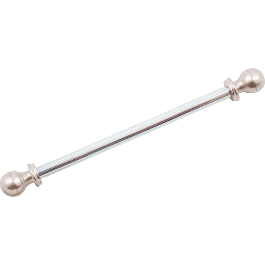 Stone Harbor Hardware Hinge Pin with Ball Caps for 4" Hinges, 1-Pack, Satin Nickel