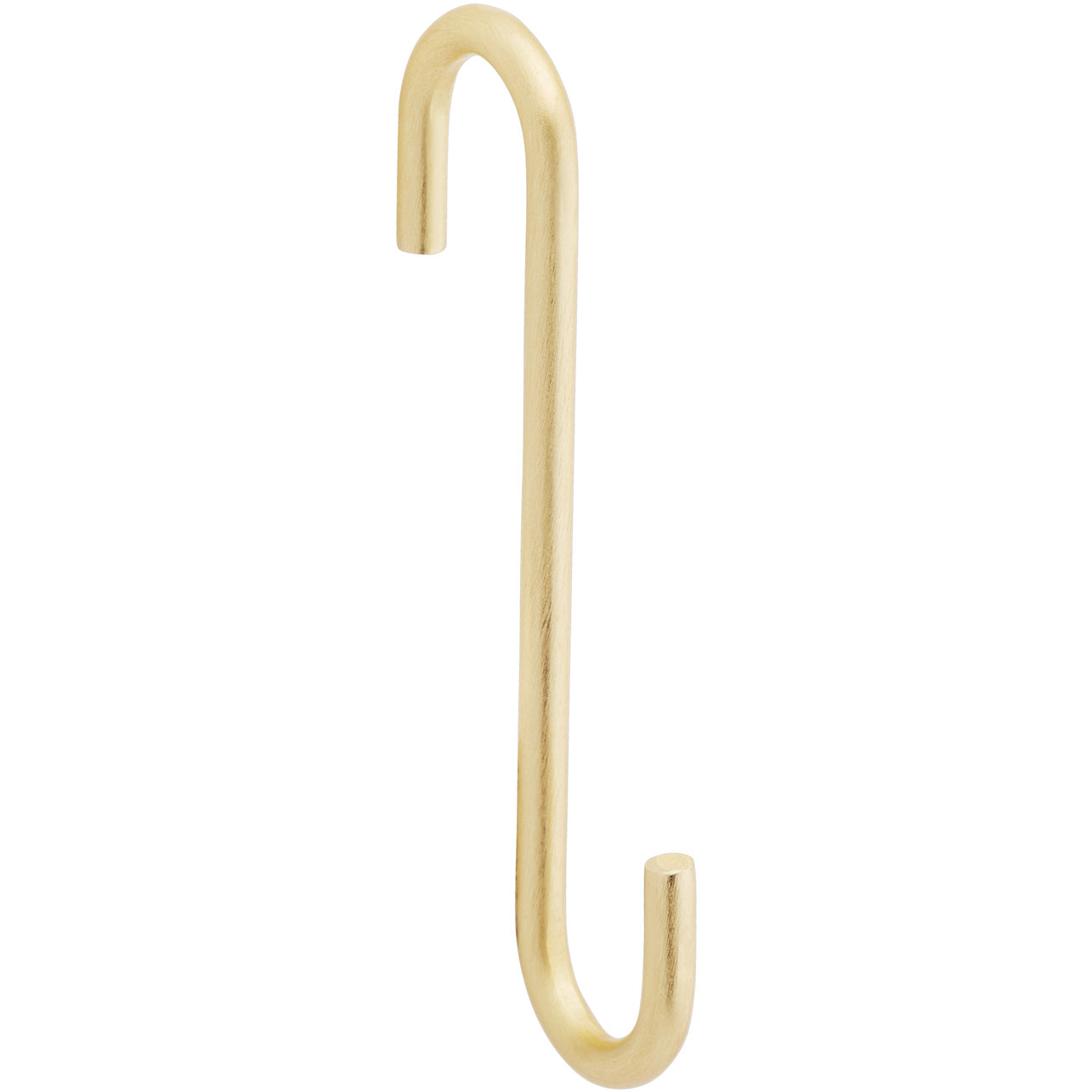 N275-515 - V2648 - Modern S Hook Small in Brushed Gold